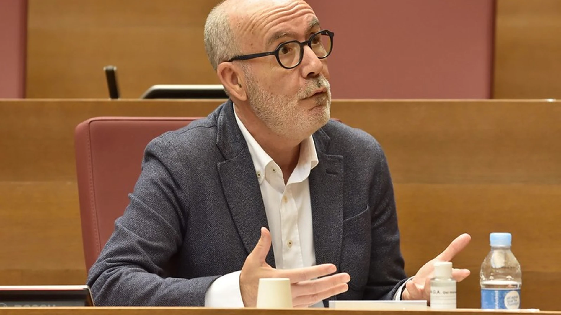 El portavoz de universidades del Grupo Popular en Les Corts, Luis Martínez