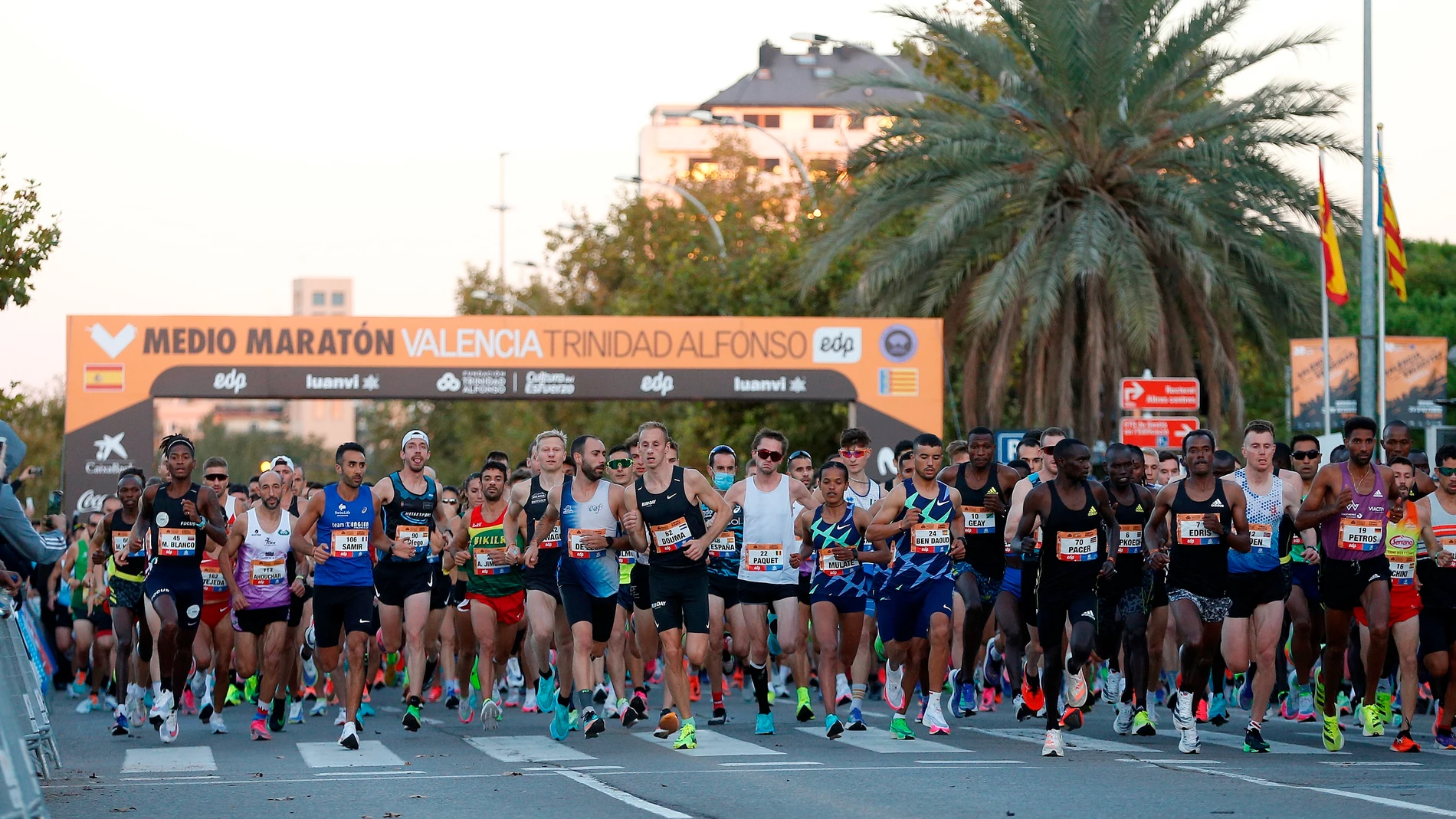 Salida Élite de la Media Maratón de Valencia del año pasado