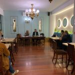 María Jesús Prieto Laffargue y Amalio de Marichalar, Conde de Ripalda, coordinadores de “De español a español por la Constitución”, presentan la iniciativa en Ciudad Rodrigo