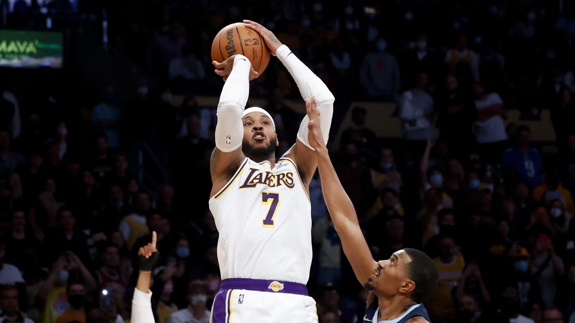 Carmelo Anthony ya es el noveno anotador en la historia de la NBA.