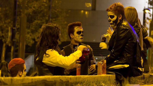 Botellones en Halloween