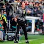 Unai Emery con el Villarreal.