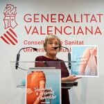 La consellera de Sanidad, Ana Barceló, informa sobre la campaña de vacunación frente a la gripe estacional para la temporada 2021-2022