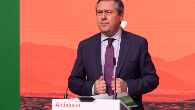 El secretario general del PSOE-A, Juan Espadas. María José López / Europa Press