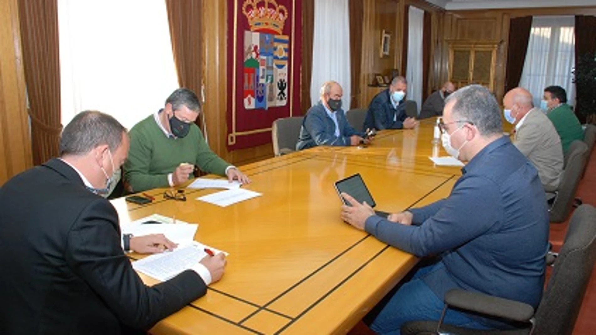 Junta de Gobierno de la Diputación de Zamora, presidida por Francisco José Requejo