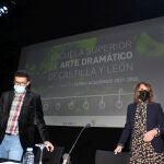La consejera de Educación, Rocío Lucas, inaugura el curso en la Escuela Superior de Arte Dramático