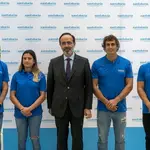 Santalucía apoyará a los olímpicos Diego García Carrera, Ana Pérez Box, David Llorente y Paco Cubelos