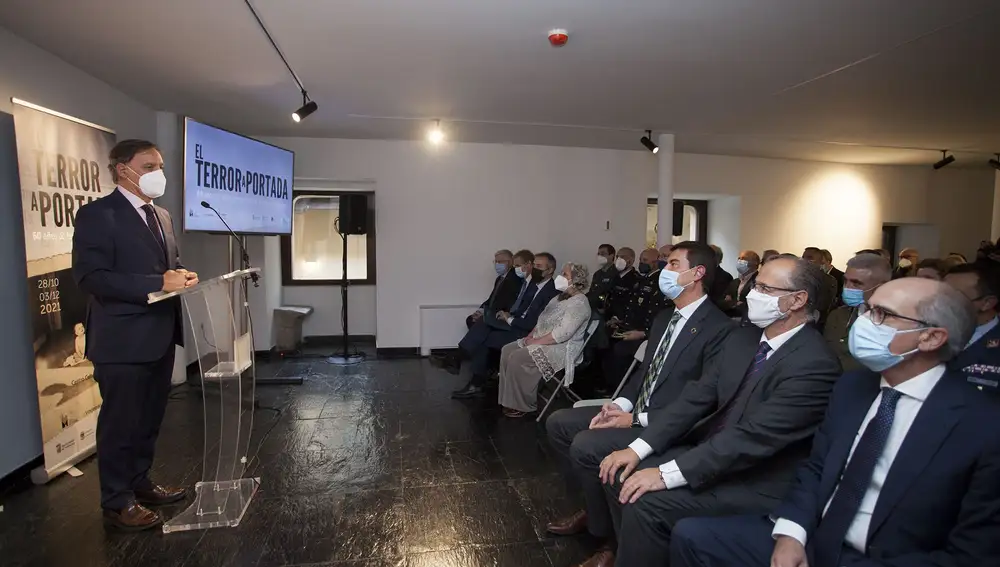 Inauguración de la exposición ‘El Terror a portada. 60 años de terrorismo en España a través de la prensa'