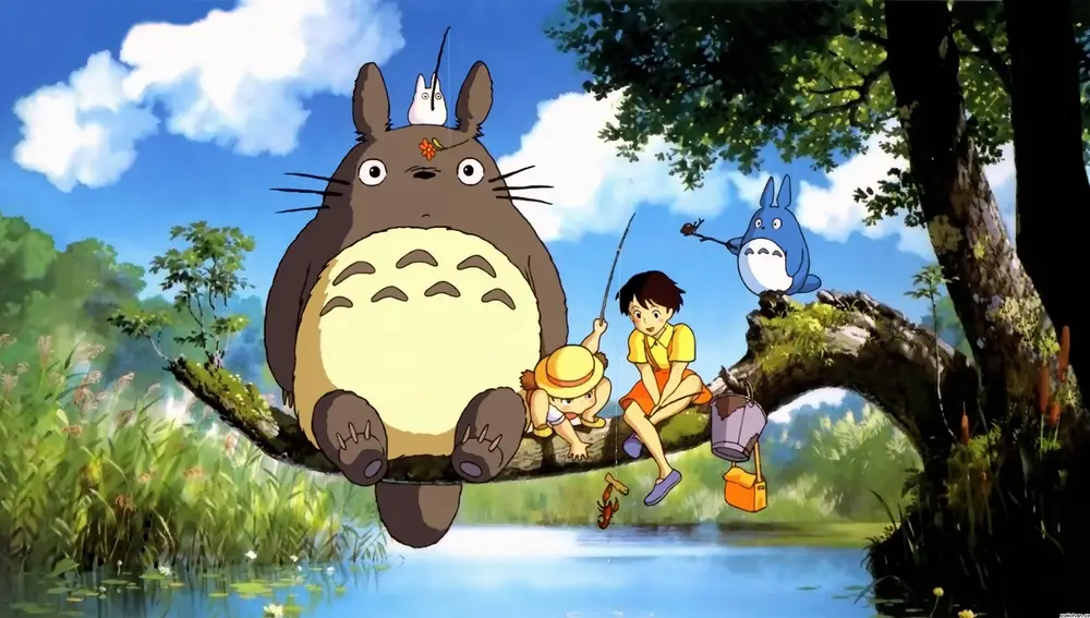 Escena de la película &quot;Mi vecino Totoro&quot;