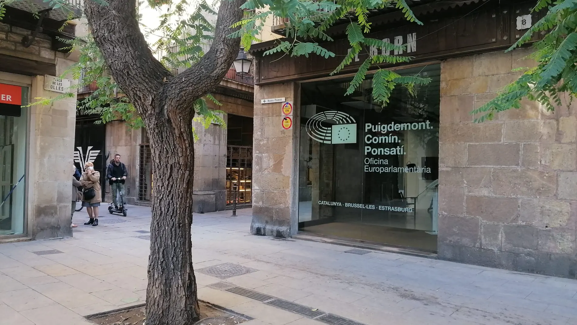 La oficina en el centro de Barcelona