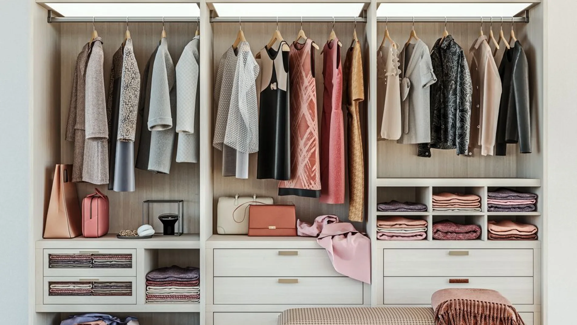 7 soluciones naturales para eliminar la humedad de los armarios y vestidores