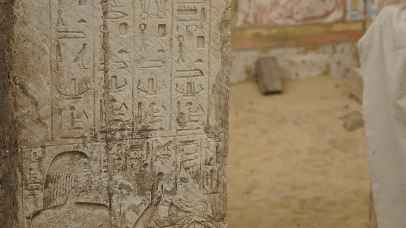 Hallan la tumba del tesorero y escriba real de Ramsés II