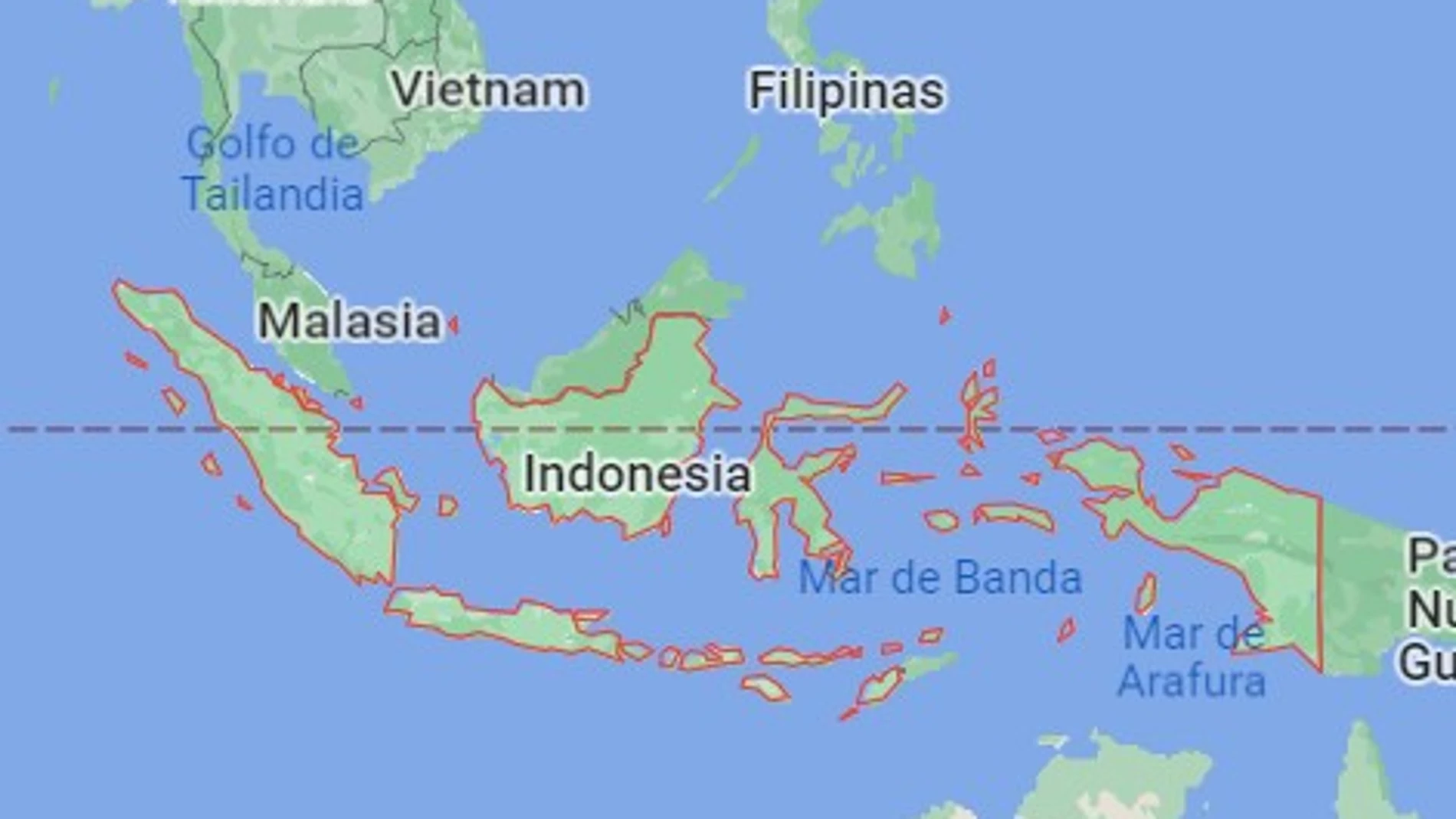 El seísmo se produjo a una profundidad de 109 km y se produjo a unos 440 km al sureste de la ciudad de Ambon, según el EMSC.