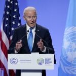 Joe Biden, en la cumbre de Glasgow