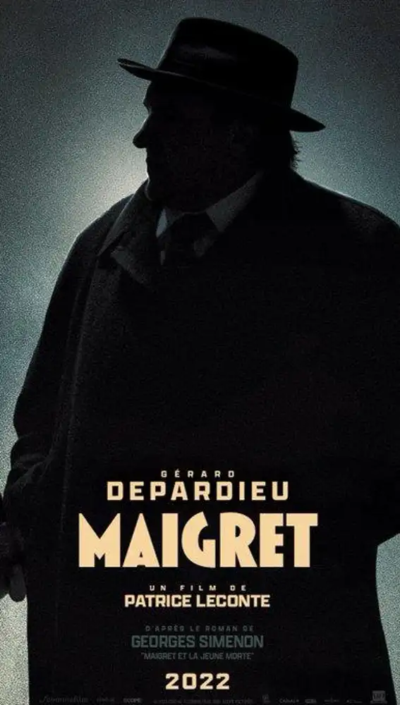 Cartel provisional de la película de Laconte con Depardieu