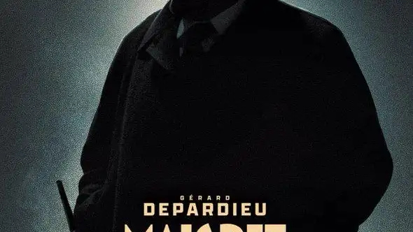 Cartel provisional de la película de Laconte con Depardieu