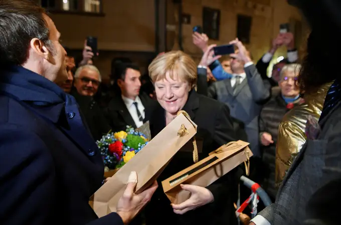 Macron despide a Merkel con la renovación del eje franco-alemán
