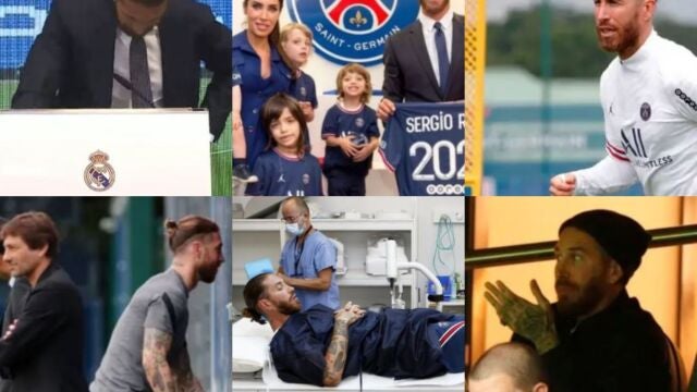Sergio Ramos, seis meses fuera de juego