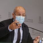 El vicepresidente Igea atiende a la prensa tras el Consejo de Gobierno