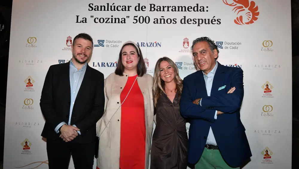 Domingo Martínez, Victoria Suárez, Cristina Vigara y Manuel Torres