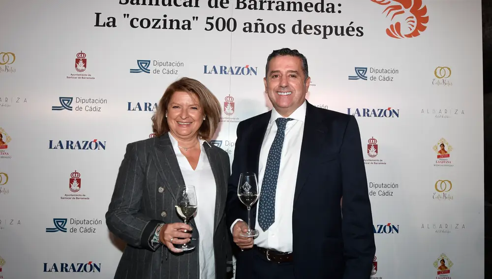 Belén Fuentes, de Hotel Albariza, y Álvaro Alés, de Gastro Bar 360º