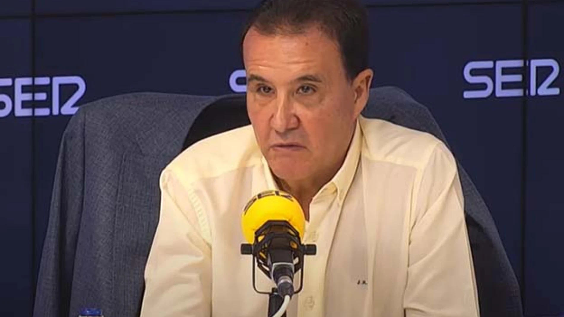 José Ramón de la Morena, durante la entrevista con Aimar Bretos en 'Hora 25'.