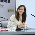 La ministra de Derechos Sociales y líder de Podemos, Ione Belarra