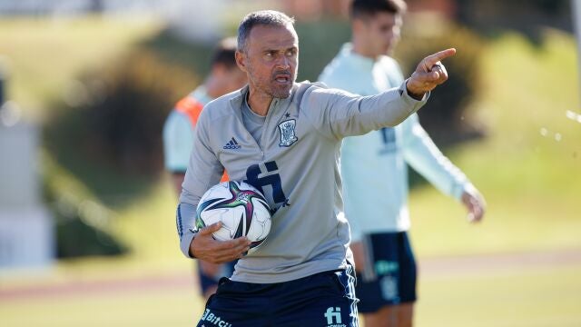 El seleccionador español Luis Enrique Martínez