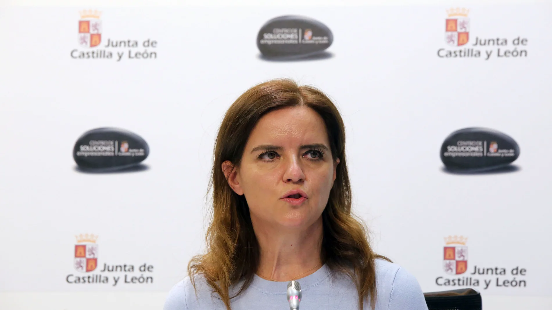 La consejera de Empleo e Industria, Ana Carlota Amigo, presenta el proyecto "Red de Mercados Excelentes de Castilla y León"