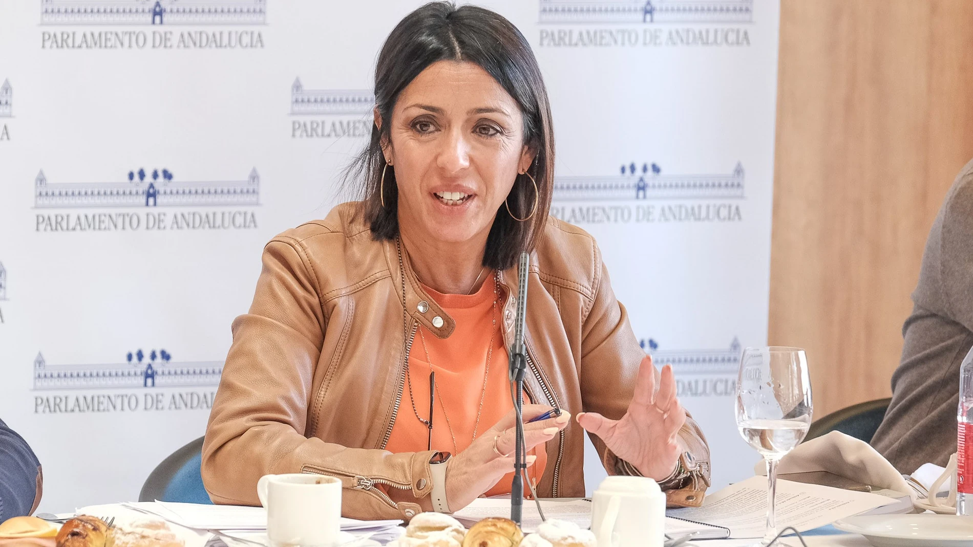 La presidenta del Parlamento andaluz, Marta Bosquet