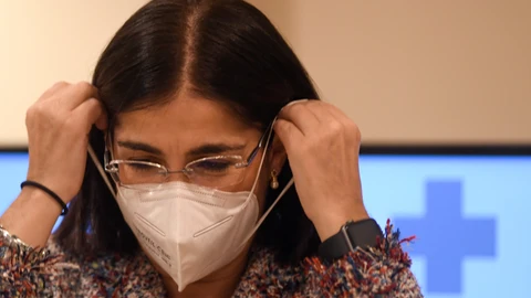 La ministra de Sanidad, Carolina Darias