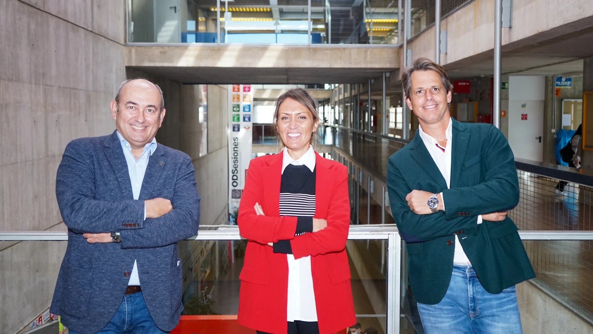 Los investigadores Pedro J. Cuestas, María Isabel Pascual del Riquelme y Sergio Román de la UMU