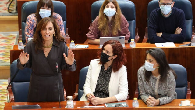 La portavoz de Más Madrid, Mónica García