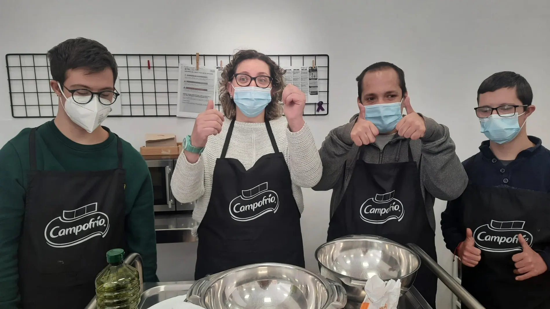 La Fundación Asindown presenta un proyecto de formación en hostelería de la mano de Campofrío