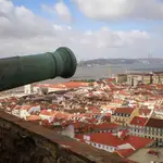 Vista de Lisboa desde el castillo de San Jorge