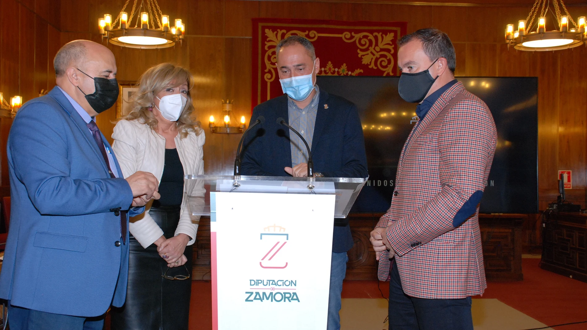 El presidente de la Diputación de Zamora, Francisco José Requejo, presenta la III edición del Congreso "Silver Economy"