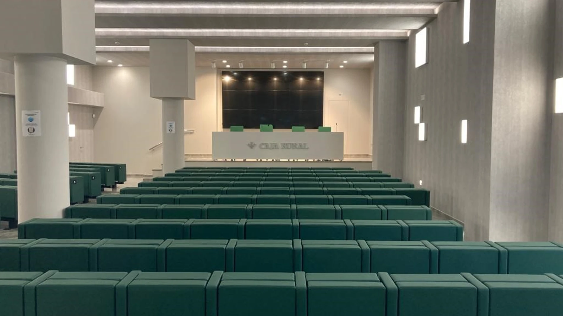 Imagen del nuevo salón de actos del Centro Cultural de Córdoba