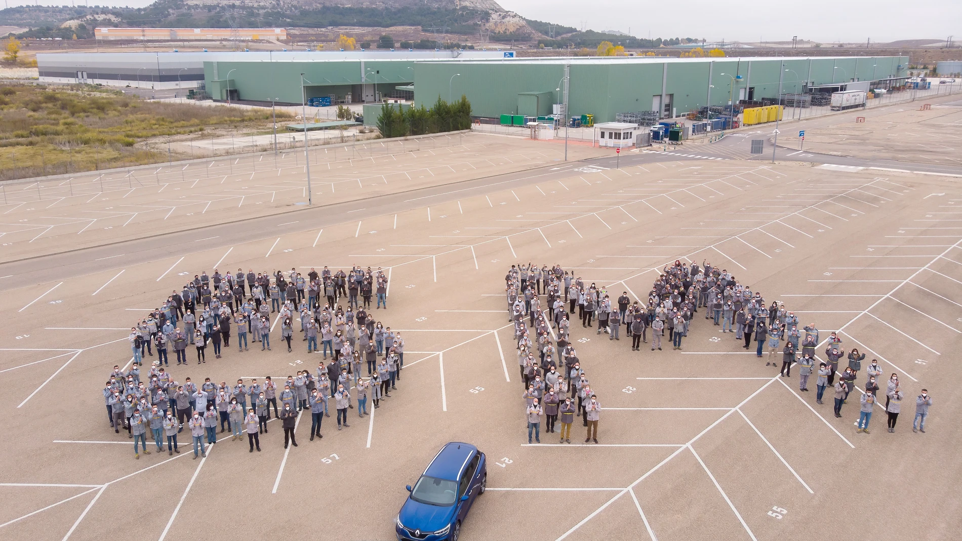 La Factoría de Palencia ha fabricado su Mégane 5 millones desde que comenzara su producción en 1995
