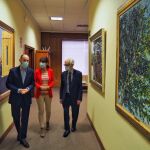 La concejala Ana Redondo y el presidente de ACOR, Jesús Posadas, durante la presentación de la nueva edición del certamen