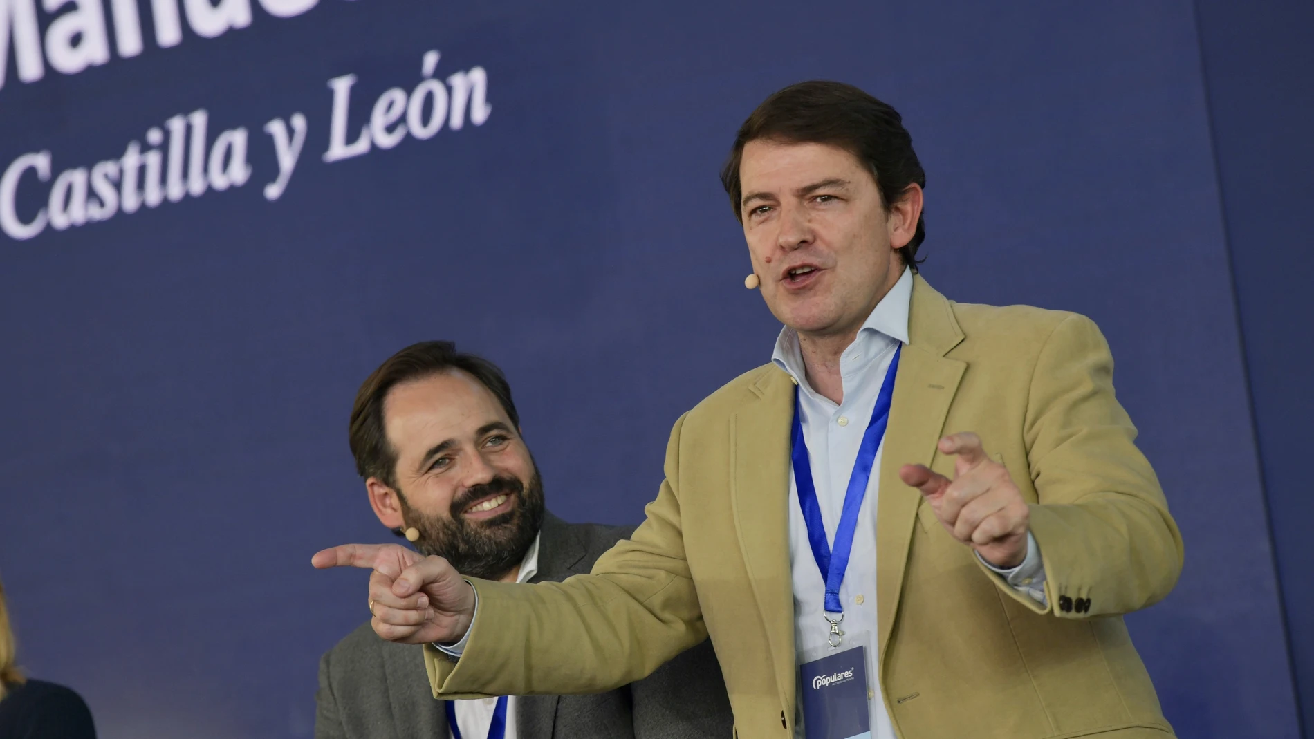 El presidente del Gobierno de la Junta de Castilla y León, Alfonso Fernández Mañueco en el XV Congreso Autonómico del PP Castilla-La Mancha