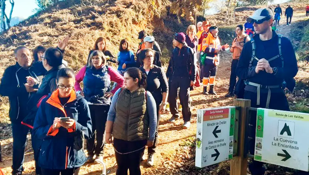 Ruta por la Calidad de la Castaña celebrada en Las Médulas (León)