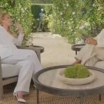 Adele, en entrevista con Oprah Winfrey