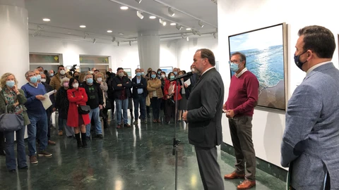 Acto de inauguración de la muestra