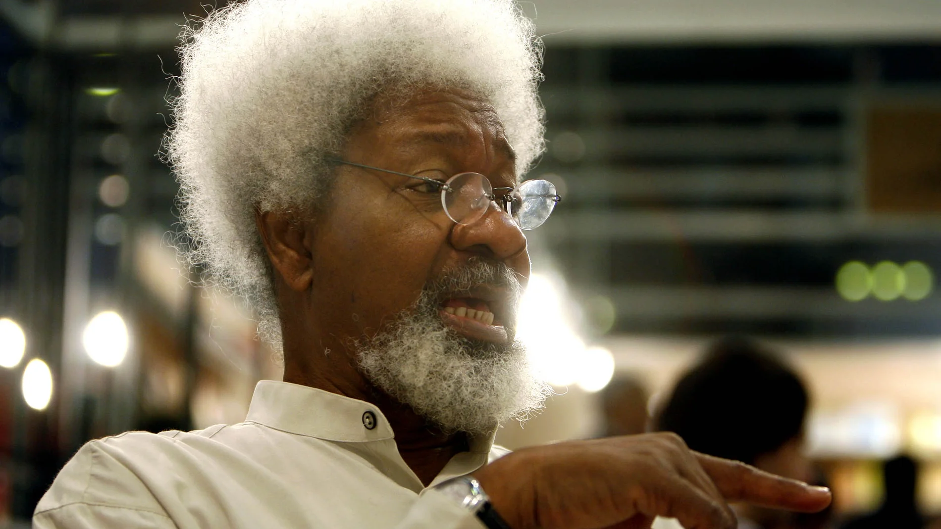 El Premio Nobel de Literatura, Wole Soyinka