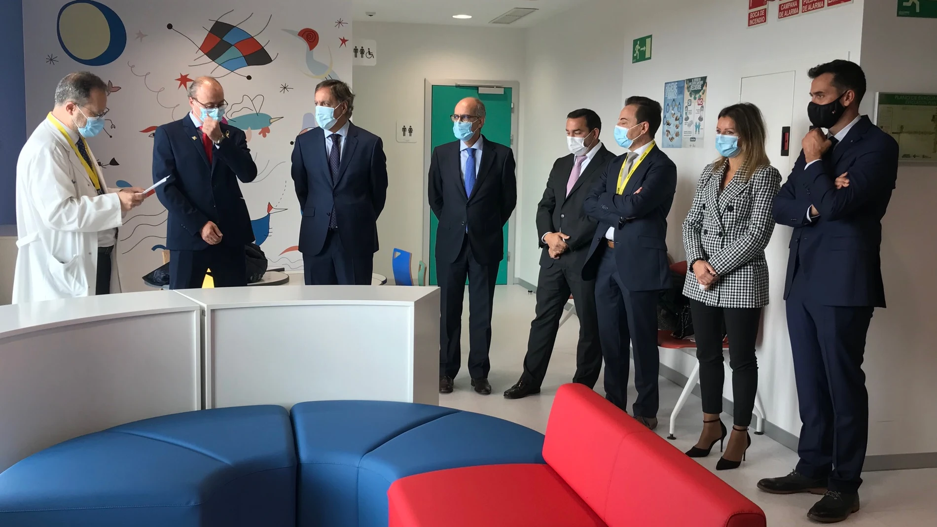Inauguración de la Galería Cuidarte en el Hospital de Salamanca
