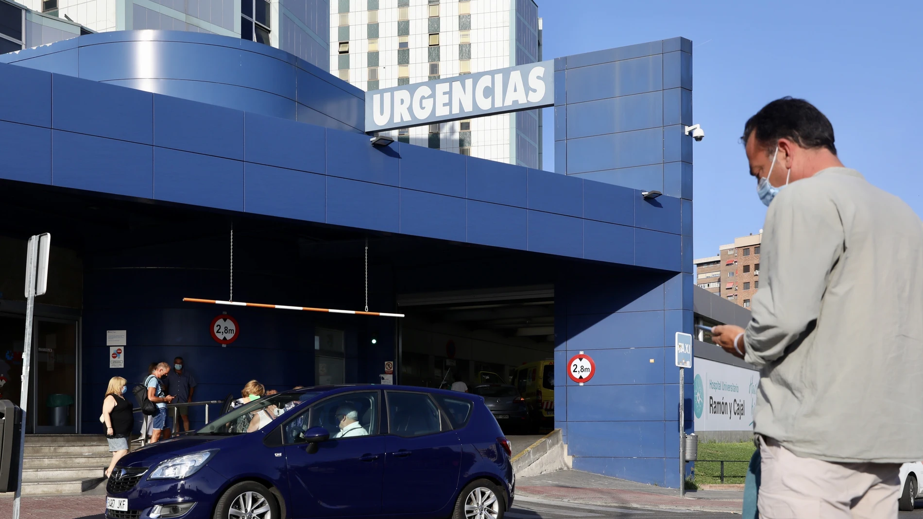 Urgencias del Hospital Ramón y Cajal, en Madrid