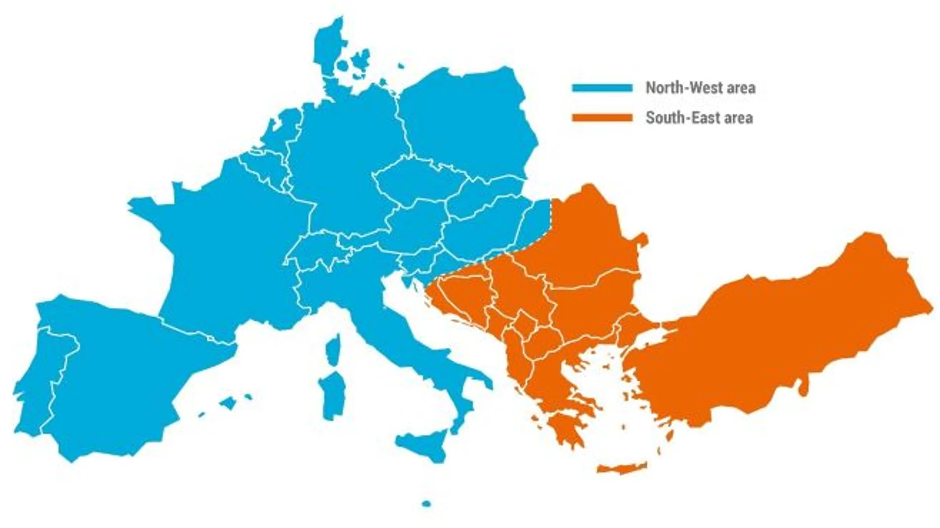 Un fallo en una substación eléctrica de Croacia partió la red eléctrica europea en dos zonas, una con exceso de producción y otra con exceso de demanda.