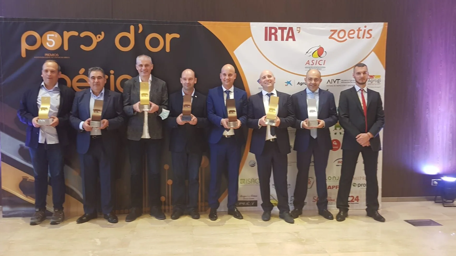 Galardonados en los Premios Porc d'Or