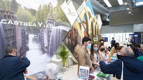 Expositor de Castilla y León en la pasada feria Intur