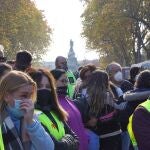 Diversas organizaciones conmemoran en Valladolid el Día Mundial en Recuerdo de las Víctimas de Accidentes de Tráfico